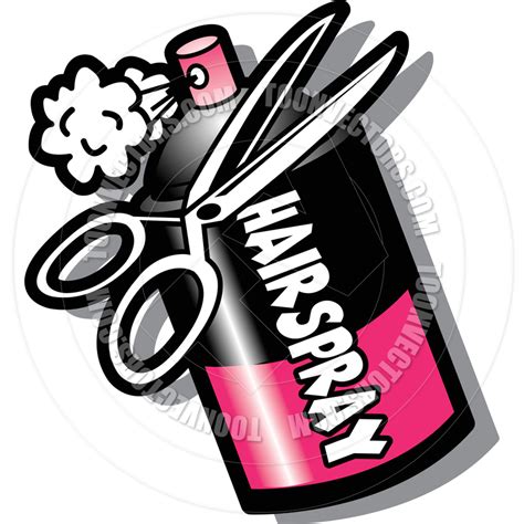 cartoonhd hairspray|Hairspray Cartoon Illustrations & Vectors .